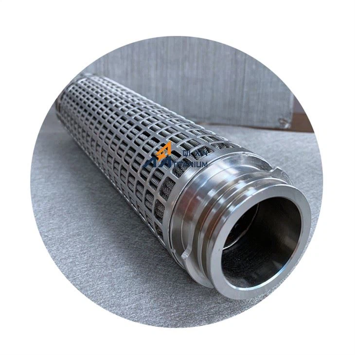 What is the filtration rating of metal sintered filters?